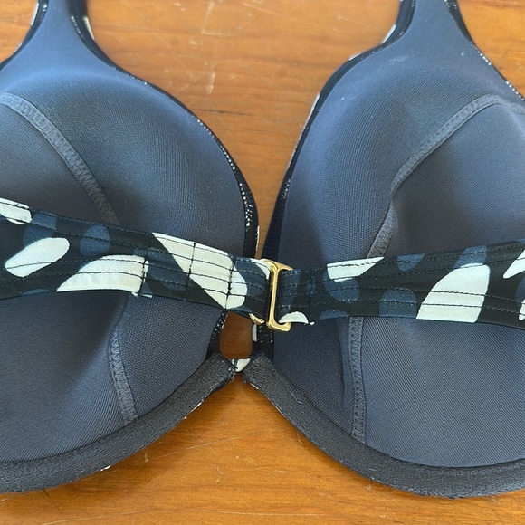 Victoria's Secret dark Blue and White Bikini set size L - Picture 9 of 11